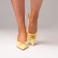 Izzy Buckle Slingback In Lemon