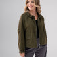 Jasmine Cargo Jacket In Khaki