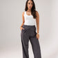 Jasmine Straight Leg Trousers In Grey