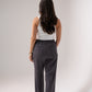 Jasmine Straight Leg Trousers In Grey