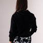 Jasmine Embellished Button Jumper In Black