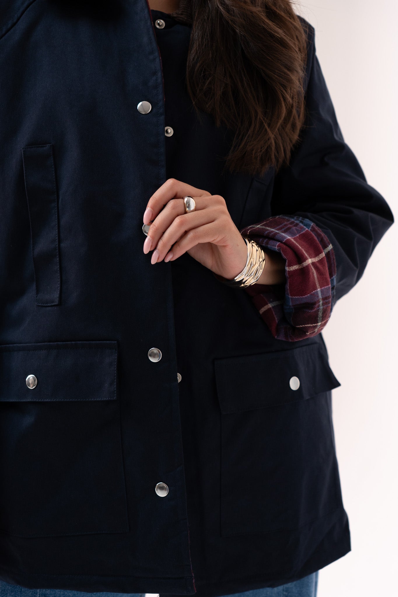 Kendra Barn Jacket In Navy