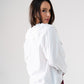Kendra Embroidered Collar Shirt In White