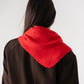 Kendra Knit Neck Scarf In Red
