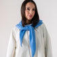 Kendra Knit Neck Scarf In Royal Blue