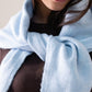 Kendra Knit Neck Scarf In Sky Blue