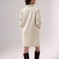Kendra Long Sleeve Denim Shirt Dress In Neutral