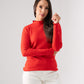 Kendra Long Sleeve Top In Red