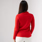 Kendra Long Sleeve Top In Red