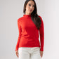 Kendra Long Sleeve Top In Red