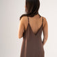 Kendra Maxi Cami Dress In Coffee