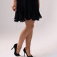Kendra Pleated Skirt In Black