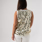 Kendra Sequin Vest Top In Gold