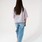 Kendra Stripe T-Shirt In Pink & Blue