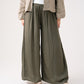 Kendra Wide Leg Trousers In Khaki