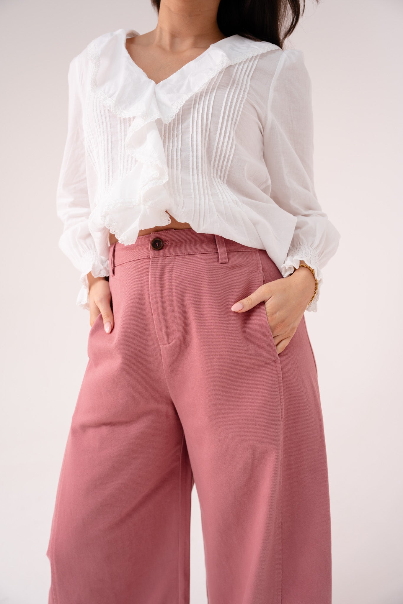 Kiera Barrell Trousers In Pink