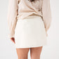 Kiera Belted Skirt In Cream