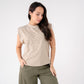 Kiera Embellished Sleeveless Top In Neutral