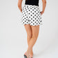 Kiera Polka Dot Shorts In Monochrome