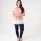 Kiera Stripe T-Shirt In Red