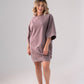 Kiera T-Shirt Dress In Heather
