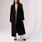 Love Laura Overcoat In Black
