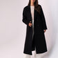 Love Laura Overcoat In Black