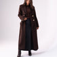 Love Laura Structured Coat In Chocolate