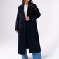 Love Laura Overcoat In Navy