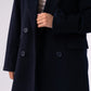 Love Laura Overcoat In Navy