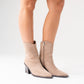 Lauren Ankle Western Boot In Neutral