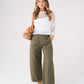 Leah Open Knit Jumper In White