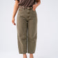 Love Laura Barrell Jeans In Olive