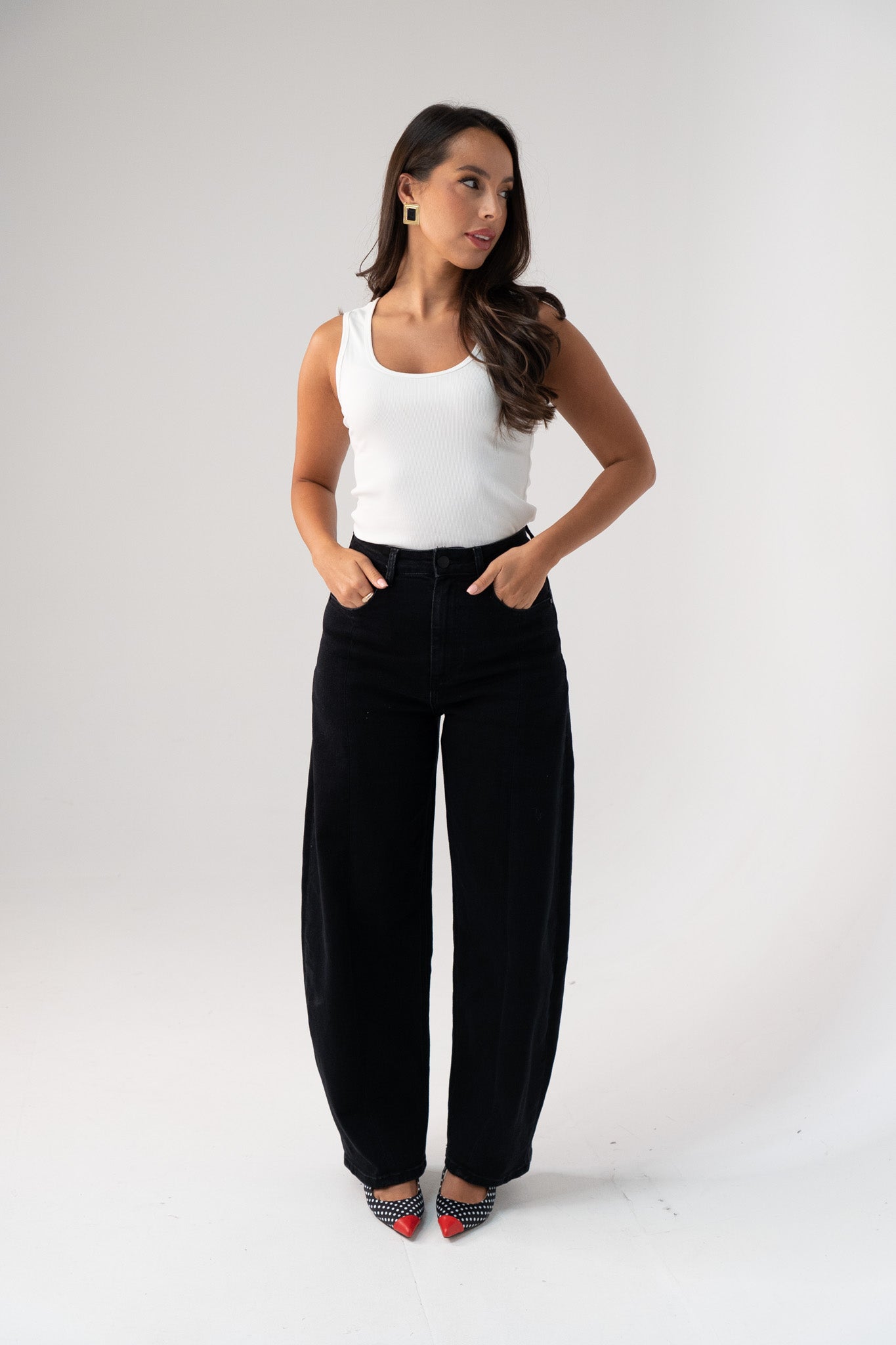 Love Laura Barrell Jeans In Black Wash