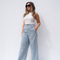 Love Laura Summer Trousers In Blue