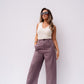 Love Laura Summer Trousers In Mauve
