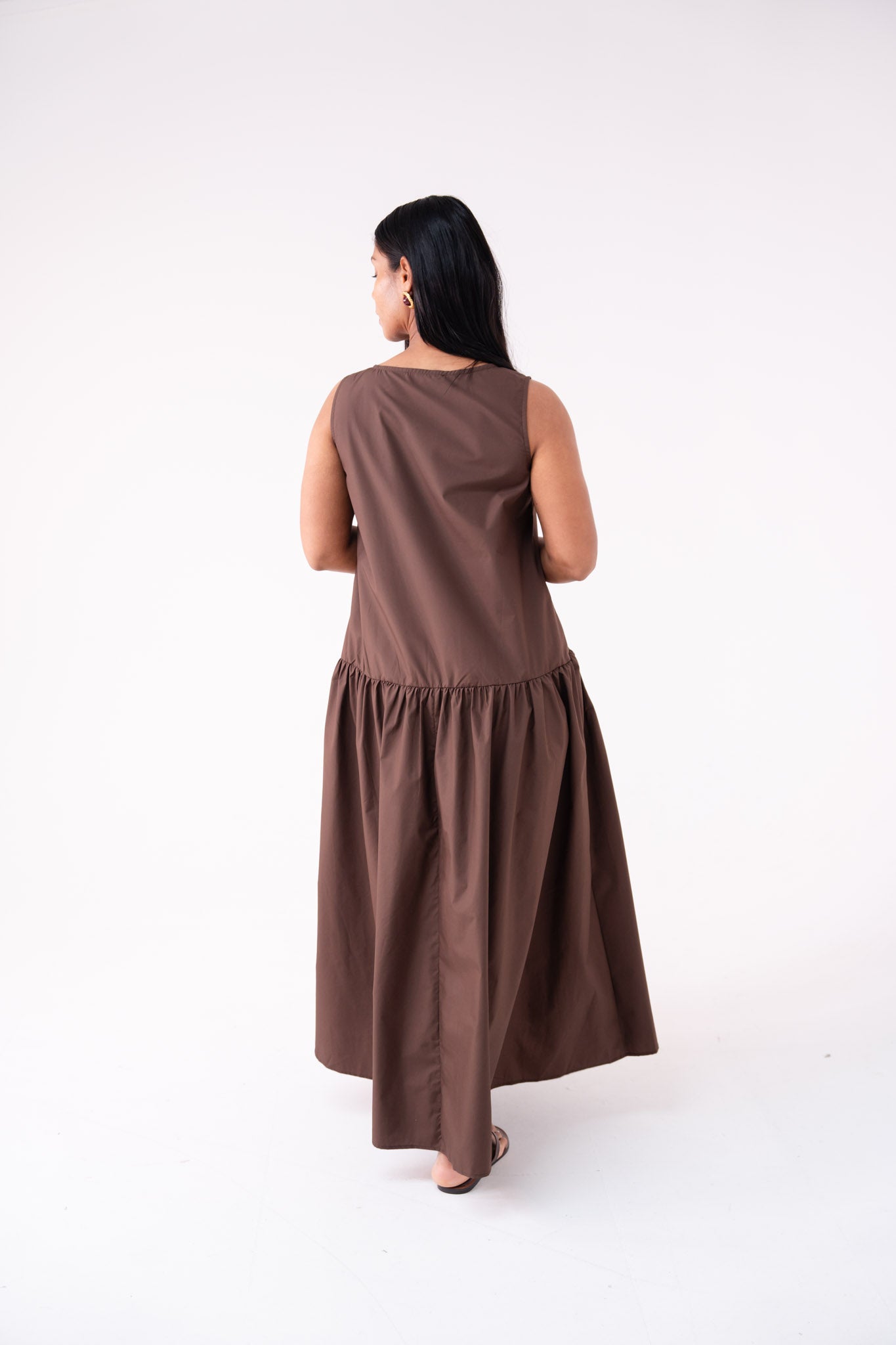 Love Laura Summer Maxi Dress In Chocolate