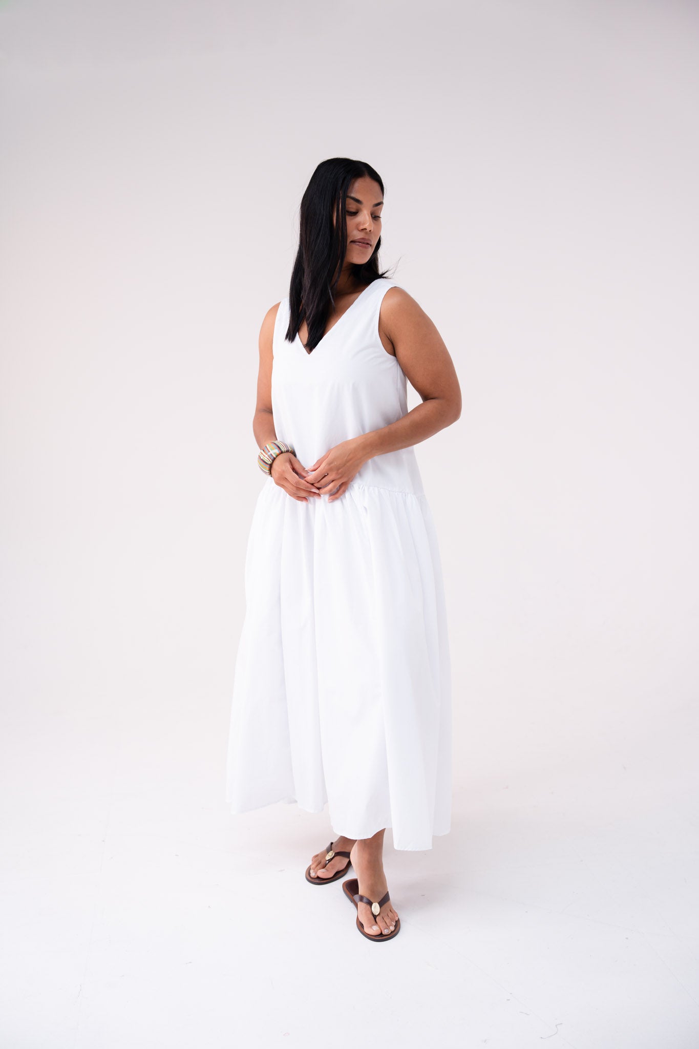 Love Laura Summer Maxi Dress In White