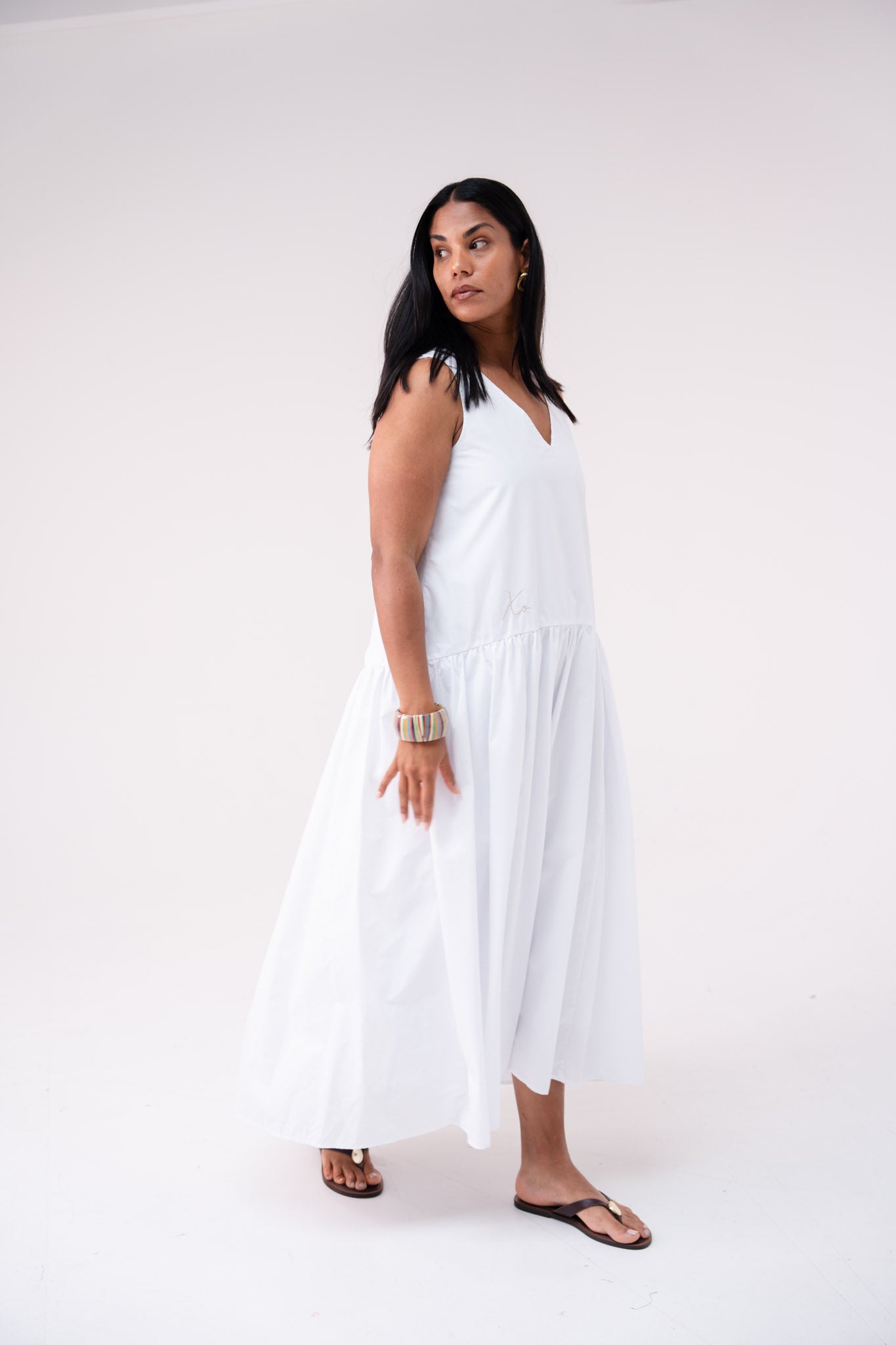 Love Laura Summer Maxi Dress In White