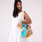 Love Laura Embroidered Tote Bag In Multi