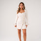 Love Laura Blazer Dress In Neutral