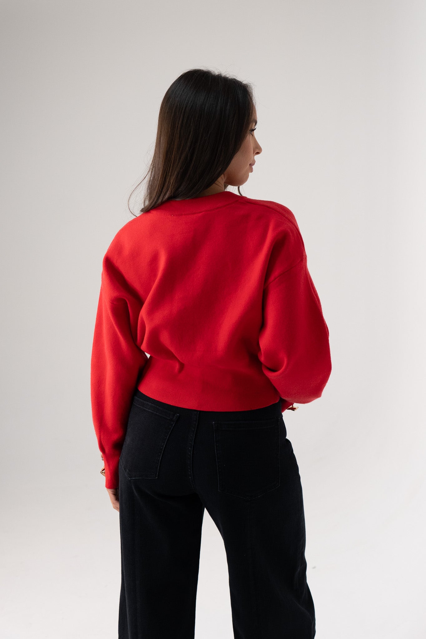 Love Laura Cardigan In Red