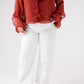 Love Laura Carrot Barrell Jeans In White