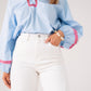 Love Laura Carrot Barrell Jeans In White