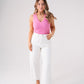 Love Laura Carrot Barrell Jeans In White