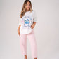 Love Laura Carrot Barrell Jeans In Pink