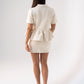 Love Laura Knit Skirt In Cream