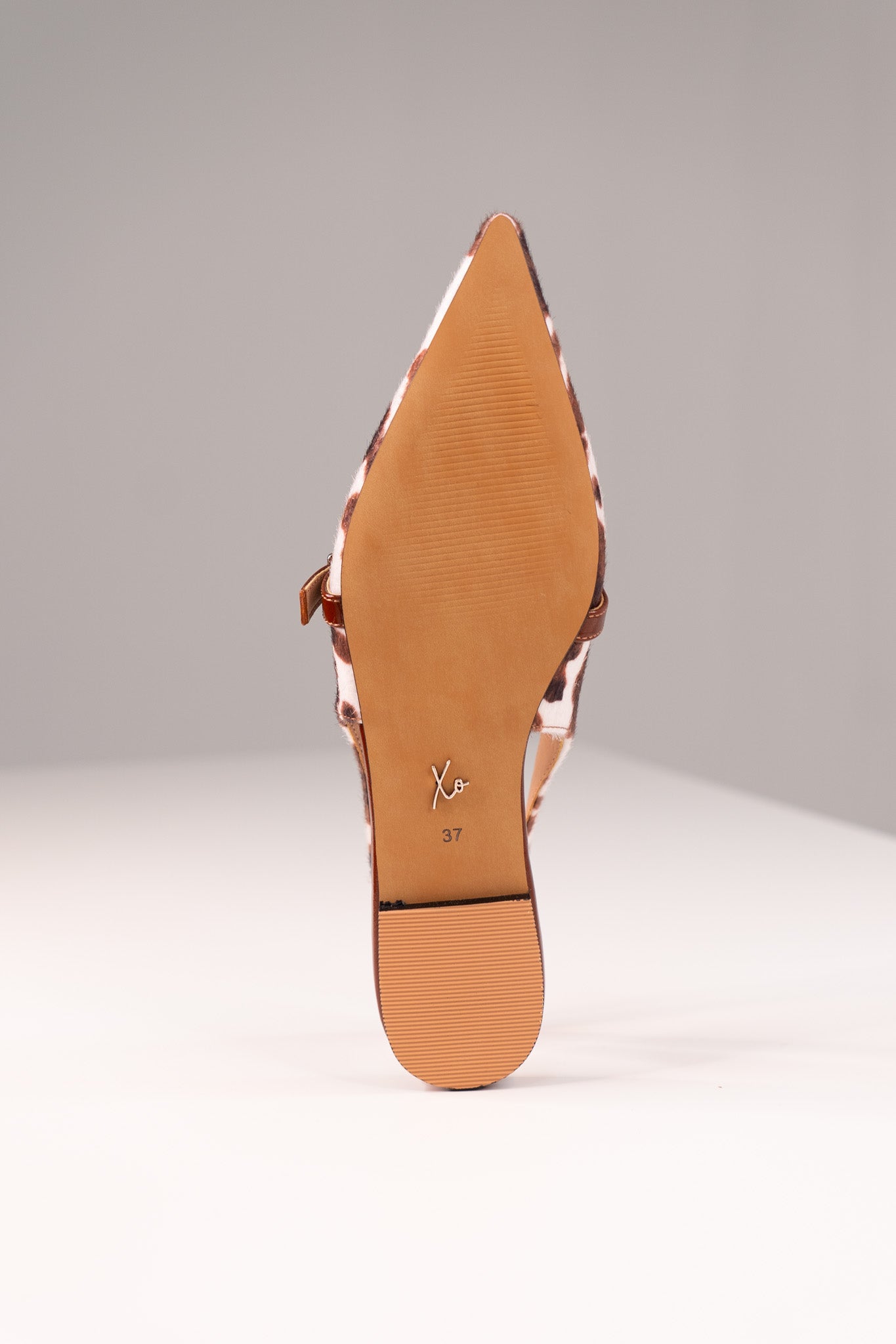 Love Laura Slingback Pump In Cow Print