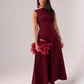Love Laura Forever Dress In Burgundy