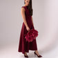 Love Laura Forever Dress In Burgundy